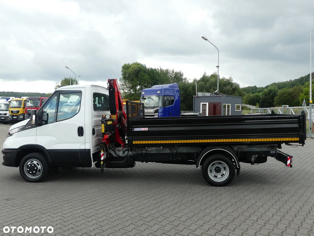 Iveco DAILY 50C16 / WYWROTKA + HDS FASSI F40 / 3- STR KIPER / - 5