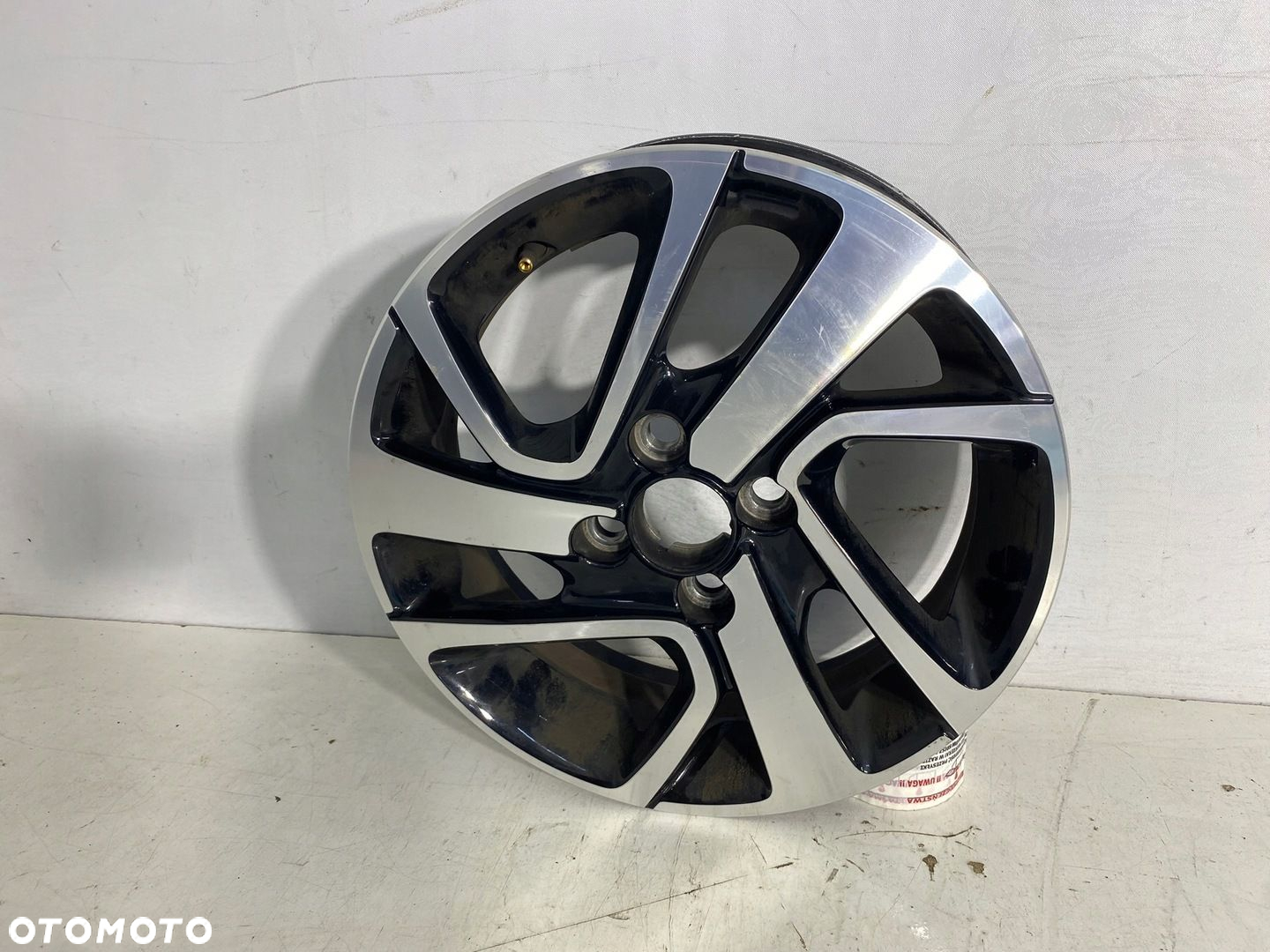 FELGA ALUMINIOWA PEUGEOT 108 C1 AYGO 15 4.5JX15 ET-35 4X100 EU - 3
