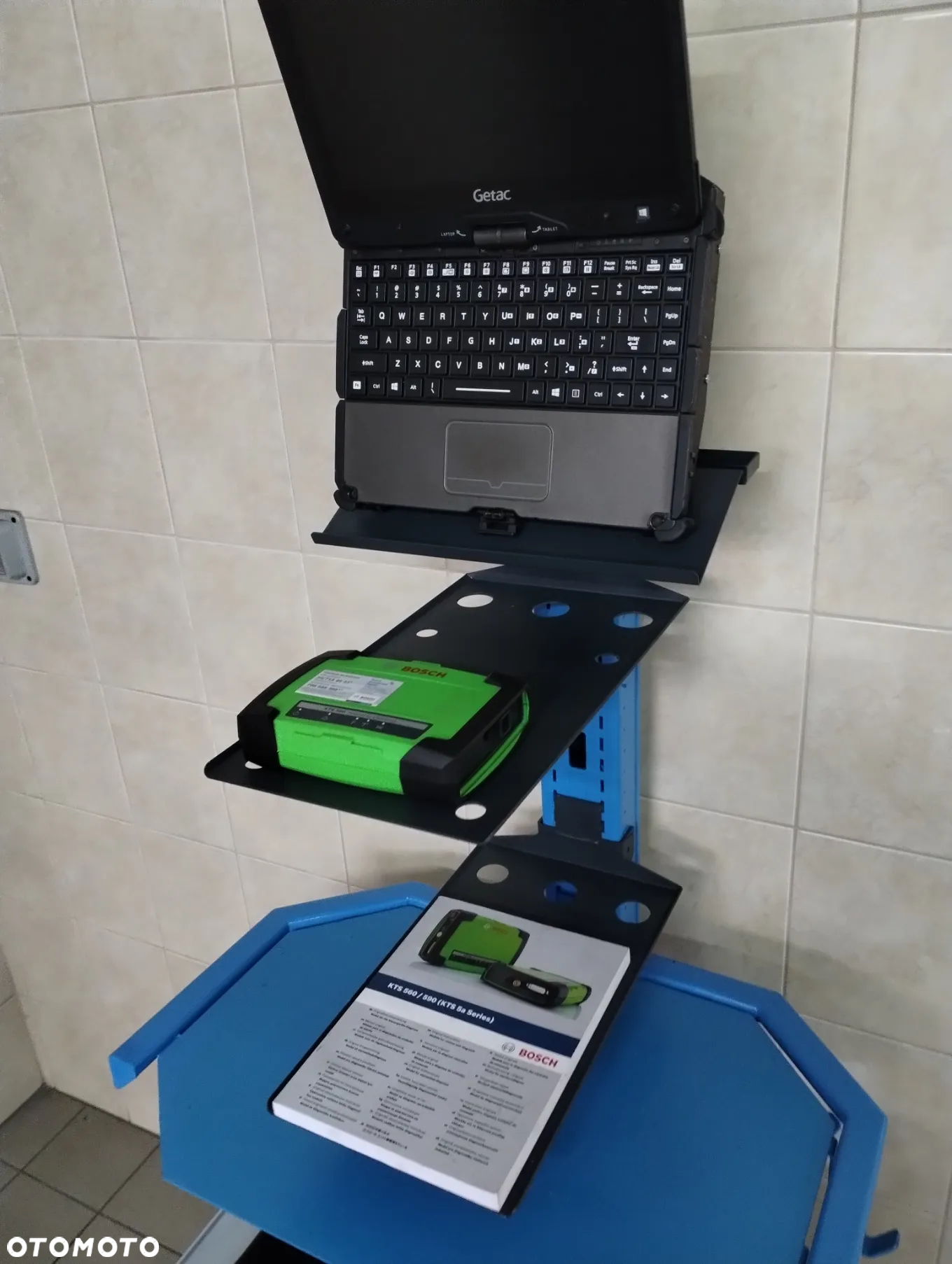 Wózek - Regał - Szafka pod tester usterek Kts i FSA Bosch - 23
