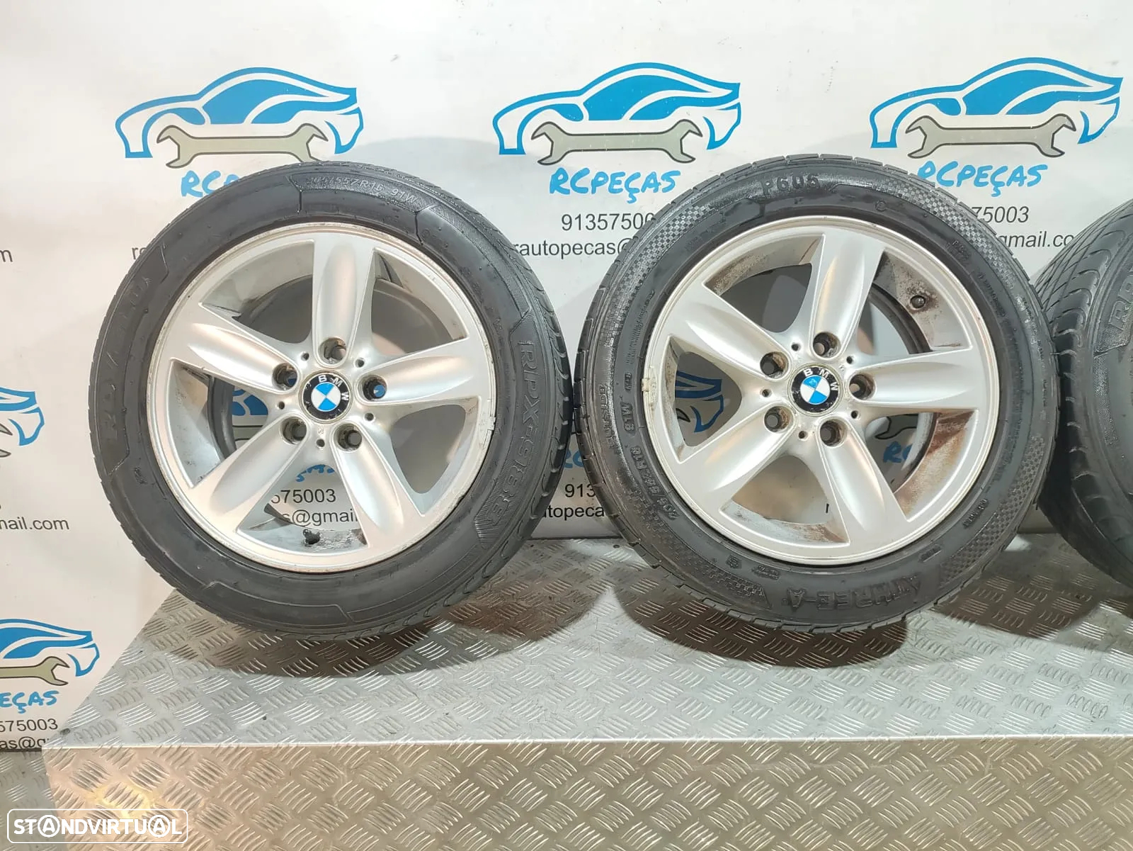Conjunto Jantes 16 Originais BMW 7J ET44 5X120 6769401 - 5