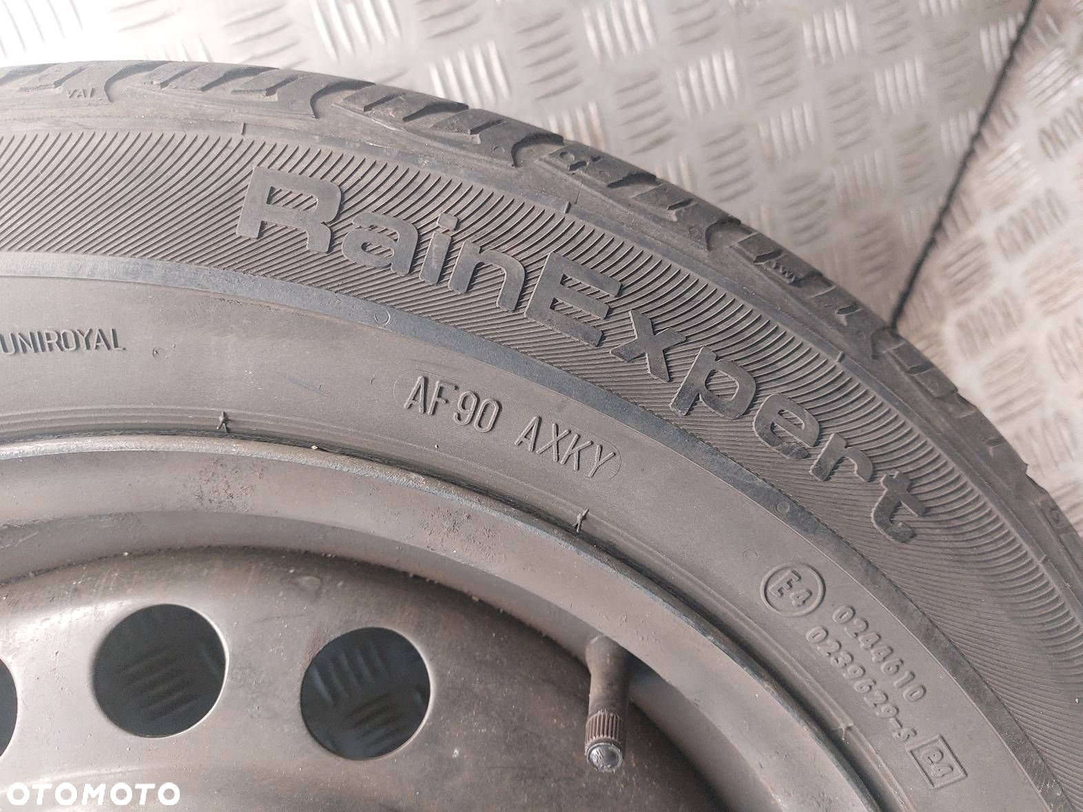KOŁO ZAPASOWE ZAPAS  OPEL MERIVA A 2150159 4x100 185/60R15 UNIROYAL - 5