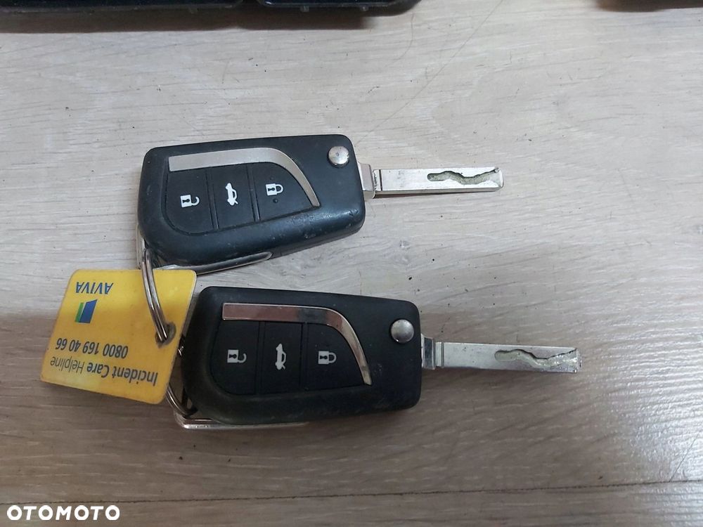 Toyota Auris II 1,4 d4d Komputer zestaw odpalenia kluczyk stacyjka immo - 3