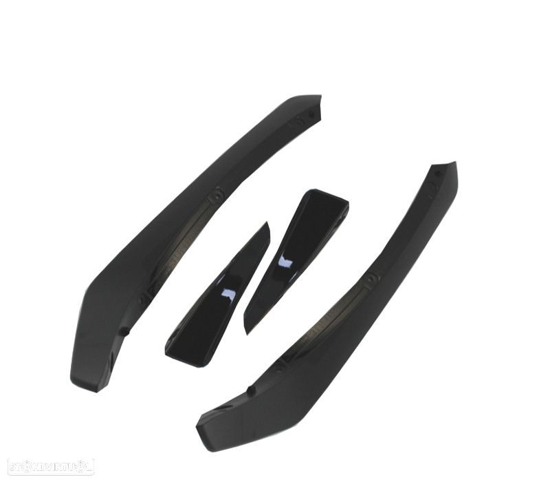 KIT DE MOLDURAS MERCEDES W117 AMG 13-19 LOOK A45 PRETO BRILHANTE - 3