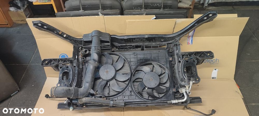 VW GOLF V 5 HB PAS PRZÓD PRZEDNI WZMOCNIENIE CHŁODNICE kpl. 2.0 FSI - 3