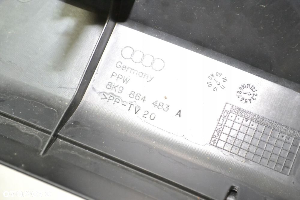 OSŁONA PROGU BAGAŻNIKA 8K9864483A AUDI A4 B8 KOMBI - 6