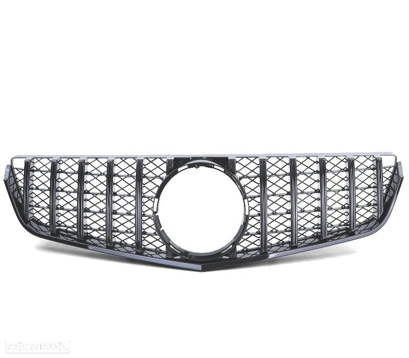 GRELHA FRONTAL MERCEDES E C207 A207 09-13 PRETO BRILHANTE - 3
