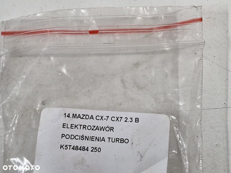 MAZDA CX-7 CX7 2.3 B ELEKTROZAWÓR PODCIŚNIENIA TURBO K5T48484 - 6