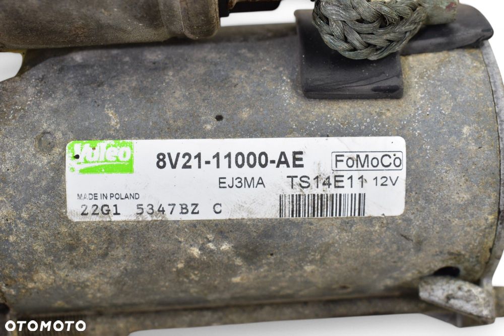 Rozrusznik FORD FIESTA MK7 ECOSPORT B-MAX 1.4 1.5 1.6 TDCI 8V21-11000-AE - 10