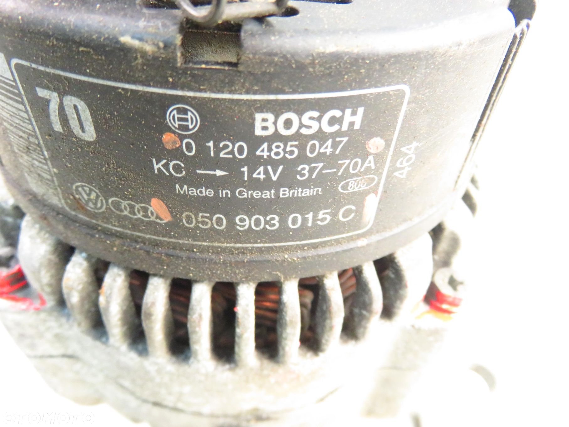 ALTERNATOR AUDI 80 B4 2.0 90 - ABT 0120485047 050903015C - 3