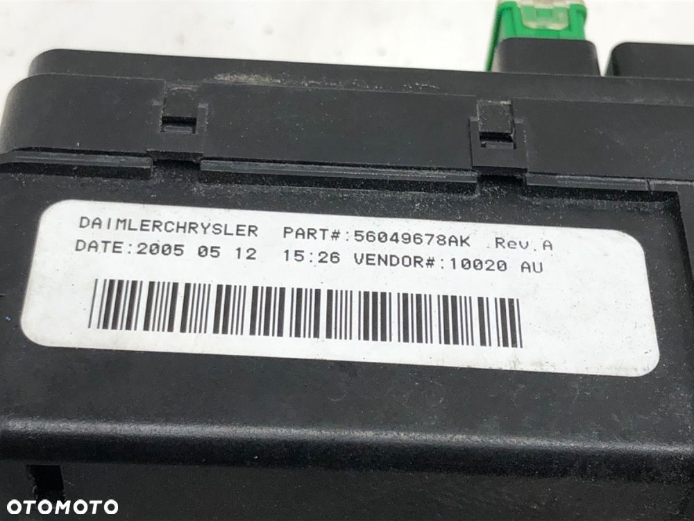 SKRZYNKA BEZPIECZNIKÓW  DODGE DAKOTA 2003 - 2022 3.7 157 kW [213 KM] benzyna 2003 - 2022 56049678AK - 5