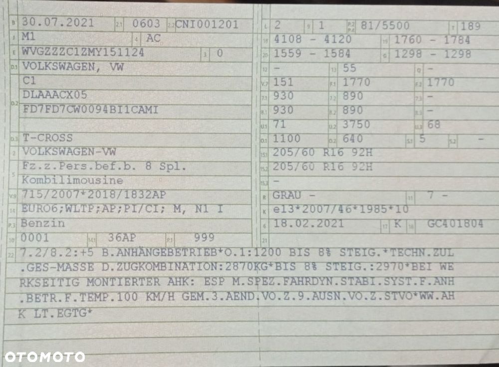 Volkswagen T-Cross - 21