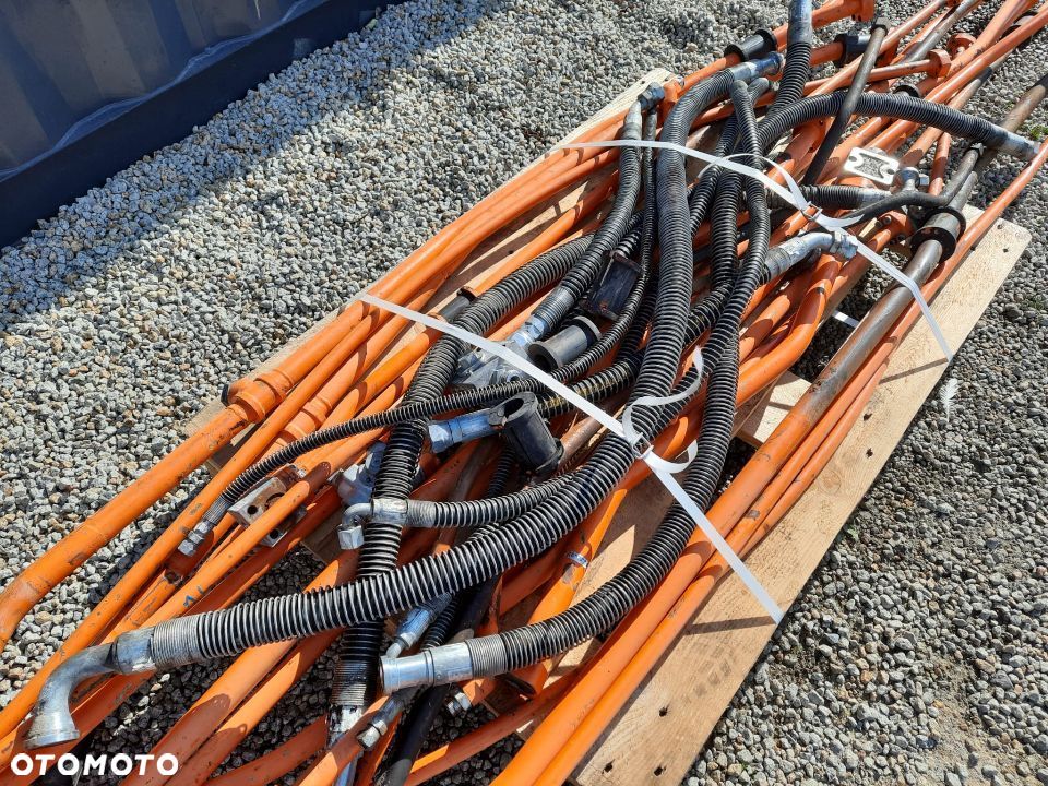 doosan dx 225 lc rurki rury hydrauliczne przewody masztu - 4