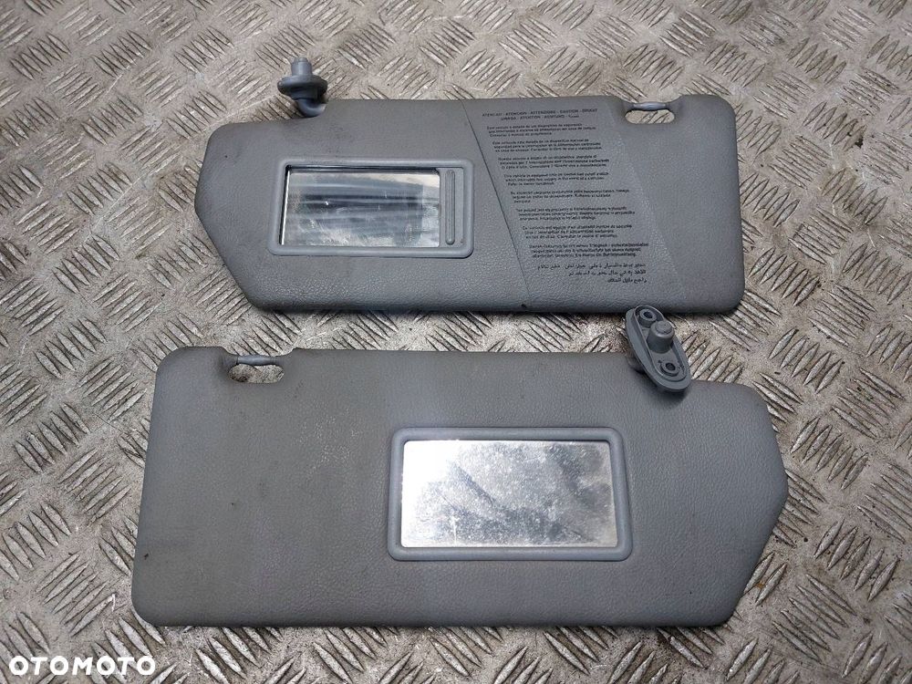 OSŁONA PRZECIWSŁONECZNA LEWA +  PRAWA FIAT ALBEA I - 1