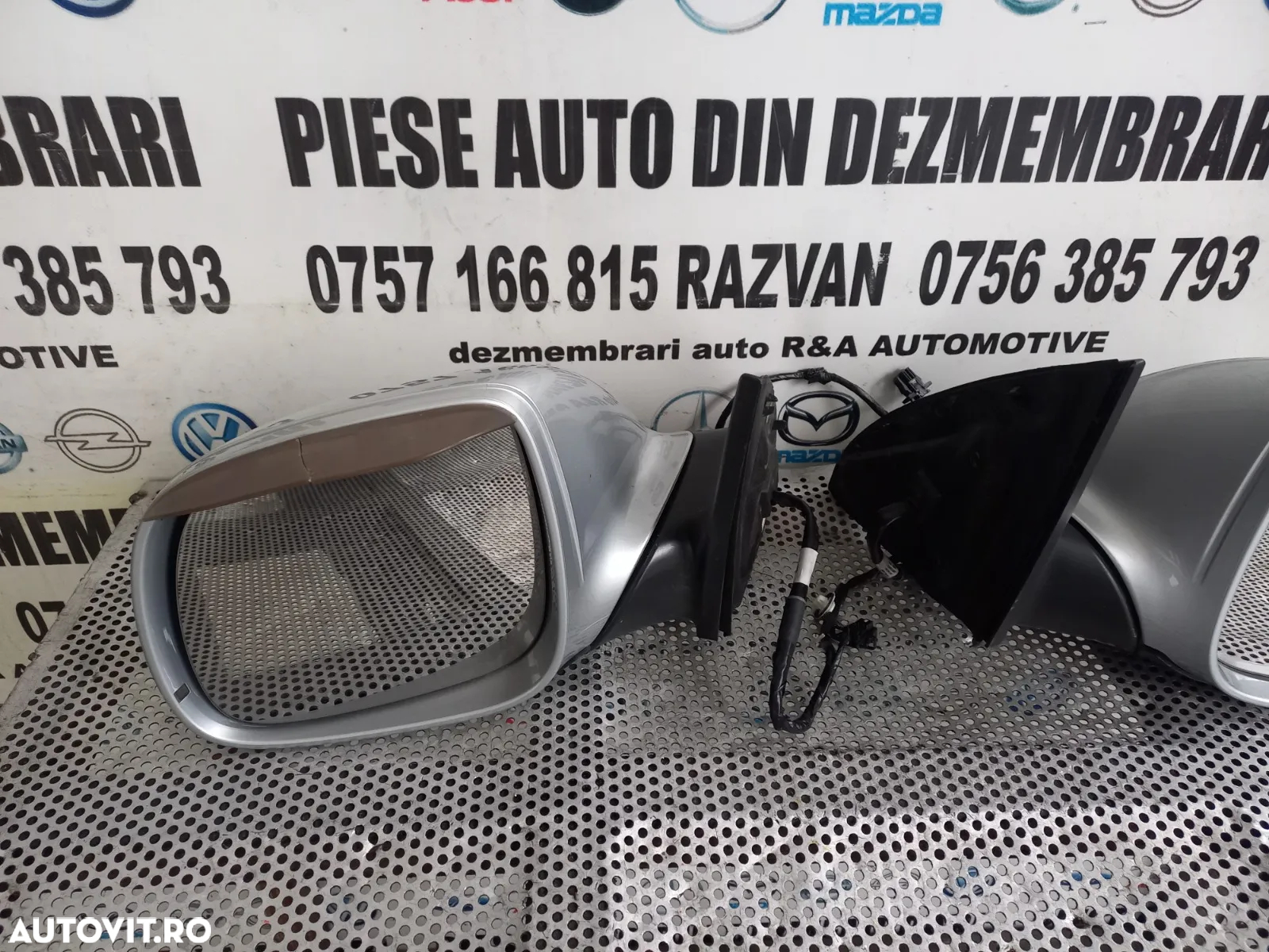 Oglinzi Oglinda Stanga Dreapta Audi Q7 4L De Anglia Cu Rabatare Electrica Si Lumini Ambientale - De - 6