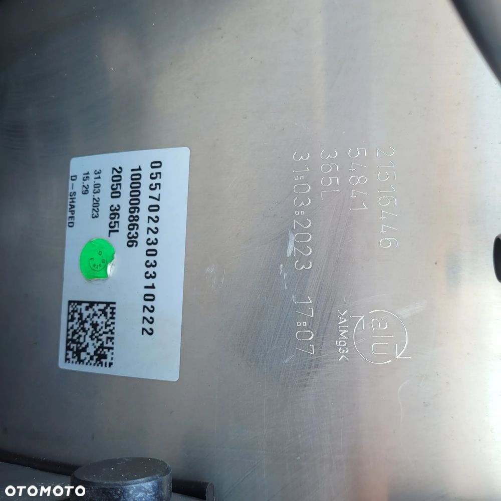 ZBIORNIK PALIWA VOLVO FH4 FH5 RENAULT 90X70X70 CM 365L 21516446 CHWALIM116 - 6