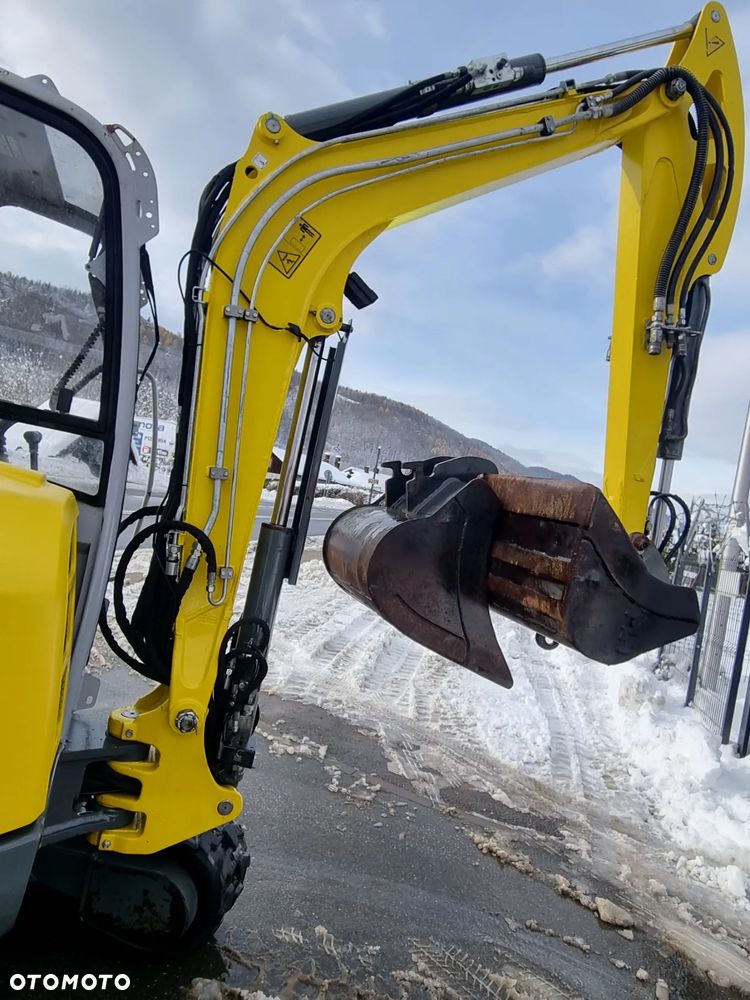 Wacker Neuson EZ38 koparka 4tony 2018r 1289h Import Norwegia-Maszyna JAK NOWA aktualna DEKRA 2026r. silnik Yanmar. dodatkowa linia Hydr. Zamki na tłokach. Szybko-złącze Hydra. 2 łyżki. Zero luzów wycieków. Okazja! - 7