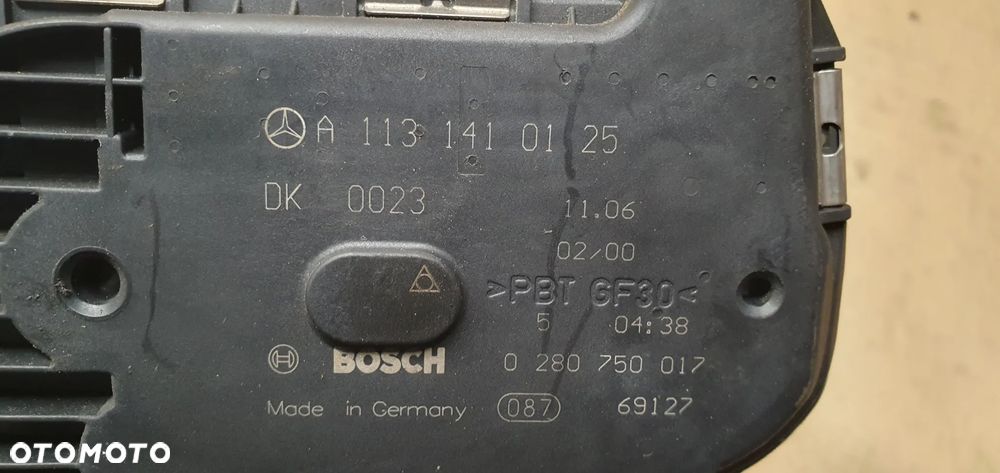 Przepustnica Mercedes E-Klasa W211 Lift 3.0 3.5 V6 A1131410125 - 6