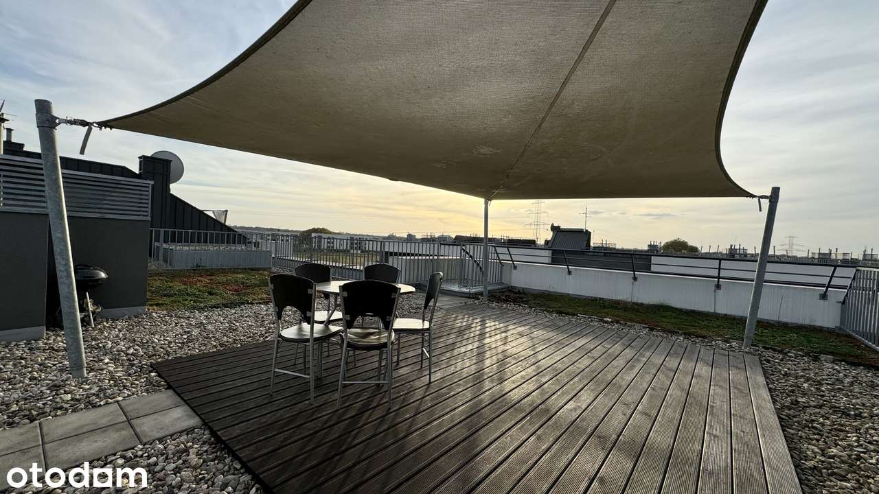 Wyjątkowy apartament z prywatnym tarasem na dachu