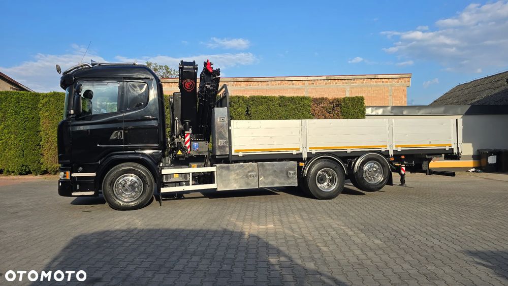 Scania G490 6x2 CRANE HMF 3220K8 - 3