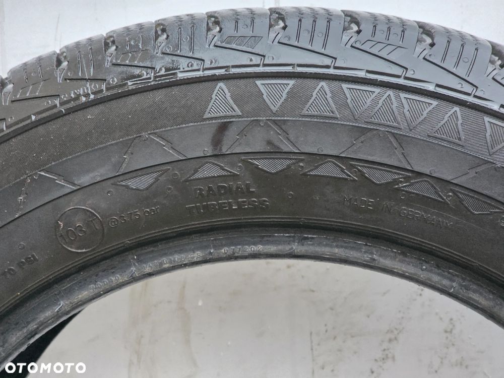 1 X OPONA CONTINENTAL VANCOWINTER 2 205/65R16C 6mm ZIMOWA - 7