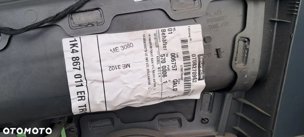 Fotele Fotel Kanapa Welur VW Golf V 5 5-Drzwi - 27