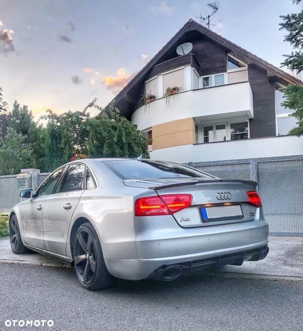 AUDI A8 D4 TYLNA DOKŁADKA ZDERZAKA PODKŁAD - 1