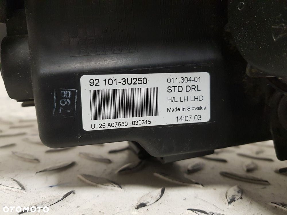 KIA SPORTAGE 3 III 10-15 LAMPA LEWA PRZEDNIA H7 + LED 92101-3U250 EUROPA - 8