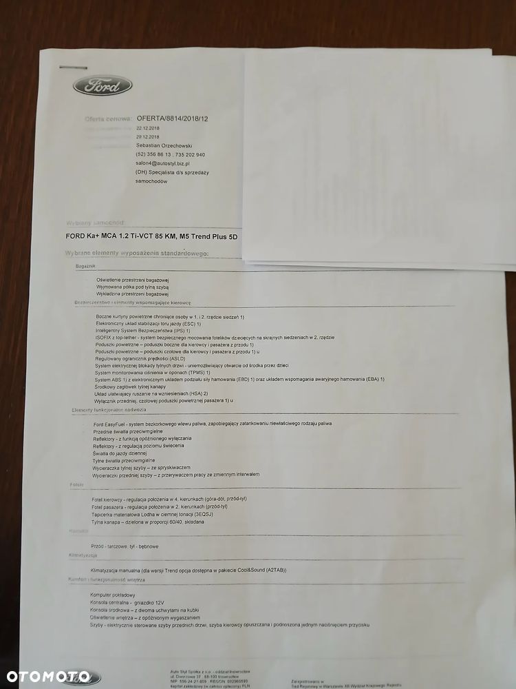 Ford Ka+ 1.2 Ti-VCT Trend Plus - 9