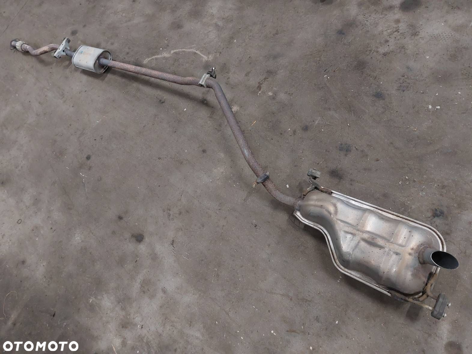 TŁUMIK WYDECH ŚRODKOWY + KOŃCOWY KIA PICANTO I 1.1 12V - 7