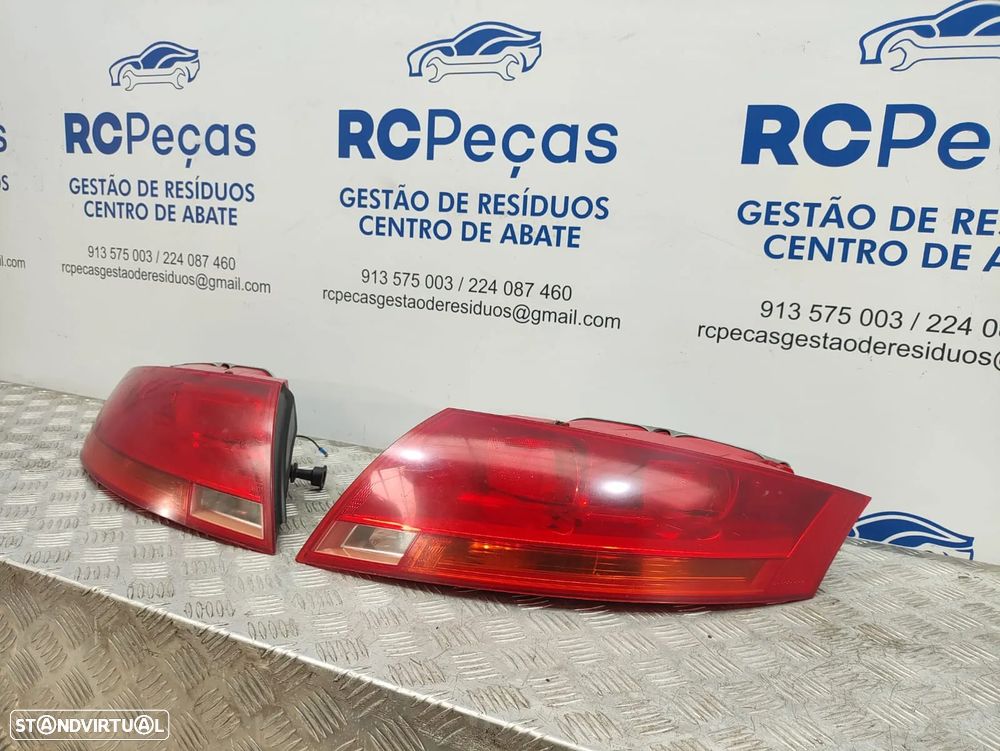 Farolins Tras Traseiros Esquerdo Direito Originais Audi TT MK2 8J 8J3 Coupe 8J9 Roadster 2006 - 2014 - 6
