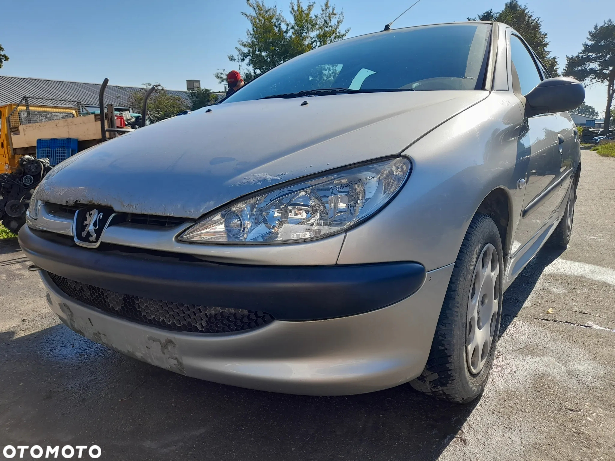 PEUGEOT 206 LIFT DRZWI LEWY TYŁ LEWE TYLNE ETSC - 16