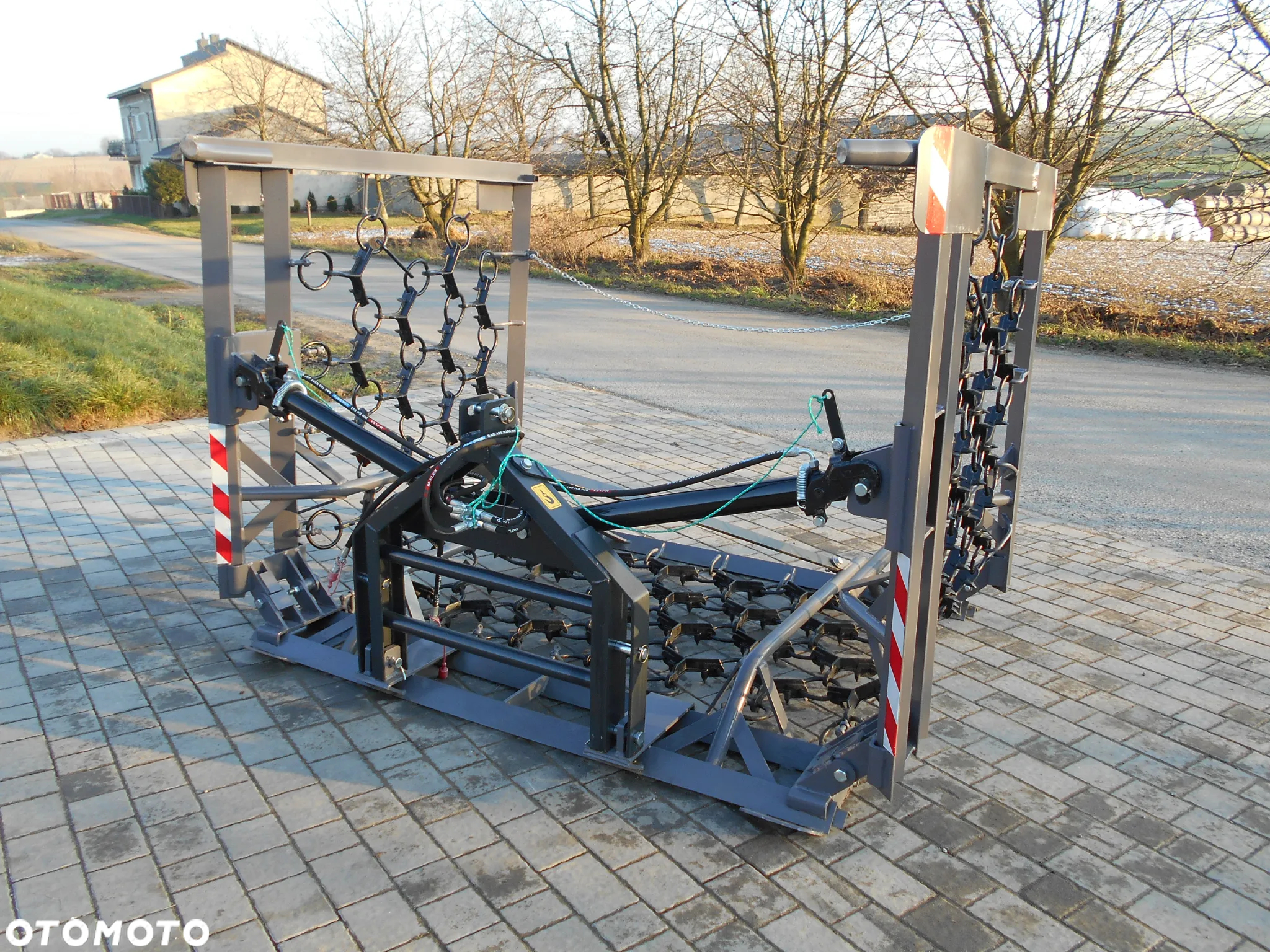 włóka łąkowo polowa 5/6m 4rzędy/składana hydraulicznie 2 strony gratis - 7