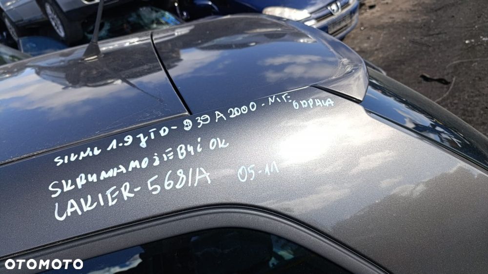 36000 Alfa Romeo 159 model od 05-11 silnik 1.9 JTD 939A2000 lakier 568/A - 6
