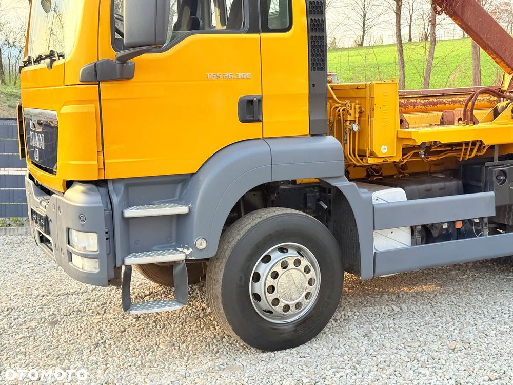 MAN * Sprowadzony * MAN TGS * 6x4 * Bramowiec * Bardzo Dobry Stan * Meiller Kiper * - 5