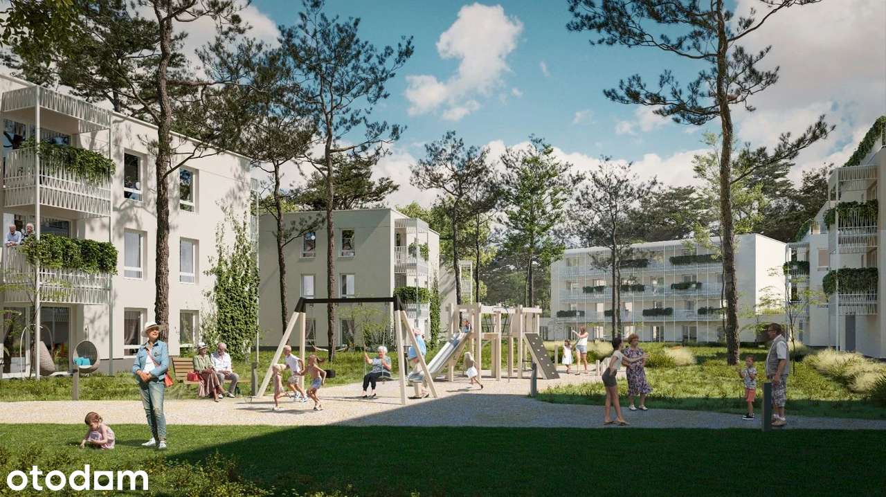 2-pokojowe mieszkanie 45m2 + taras Bezpośrednio
