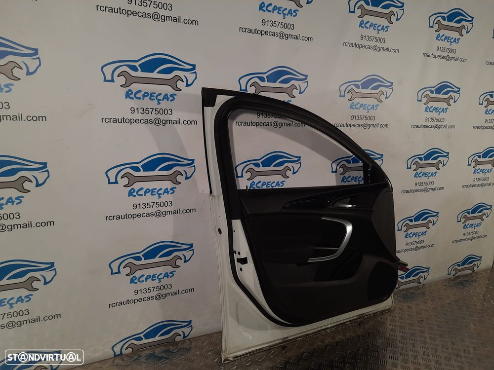 PORTA PORTAS FRENTE FRONTAL ESQUERDA OPEL 13274118 OPEL INSIGNIA A G09 FECHO ELEVADOR MOTOR PUXADOR VIDRO - 4