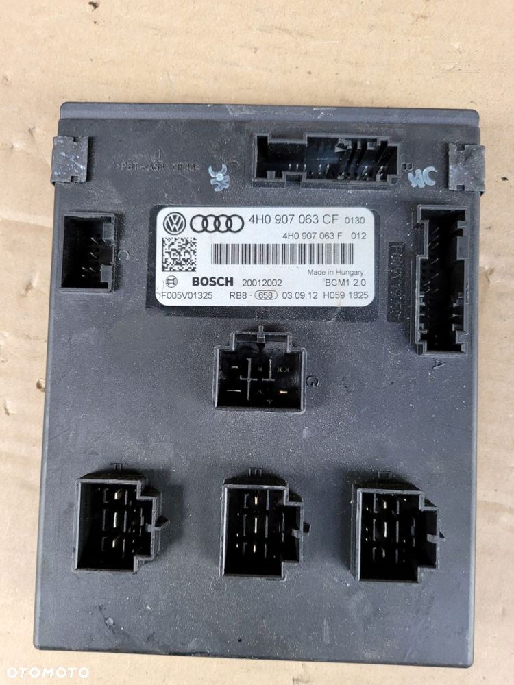 moduł sterownik komfortu 4h0907063cf audi a6 a7 a8 - 1
