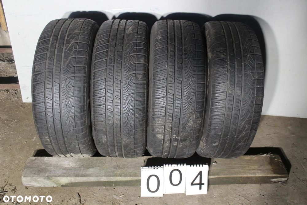 ZIMOWE OPONY 4 SZTUKI (2x6.5mm i 2x5.6mm) Pirelli Sottozero Run Flat Winter210  245/50/18 (12/14 rok)