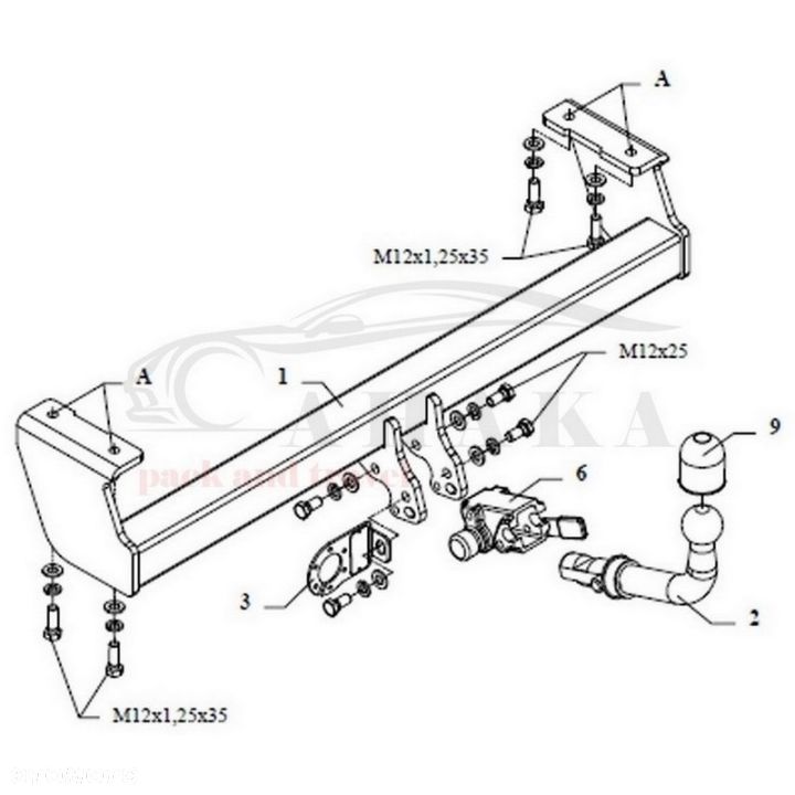 Hak Holowniczy Automat Do Suzuki Grand Vitara 1998-2005 - 3