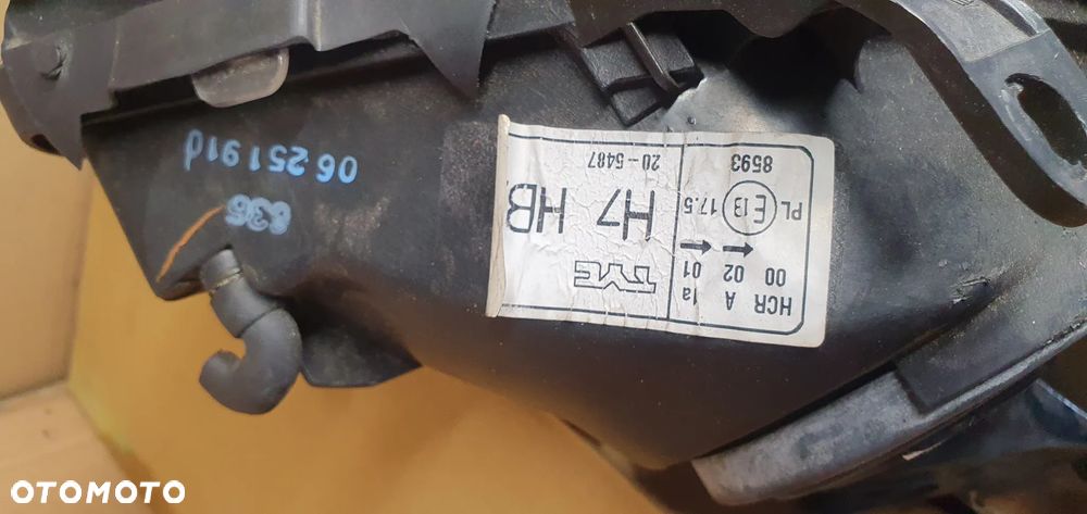 Lampa prawy przód przednia prawa Opel Astra G TYC Nowa - 7