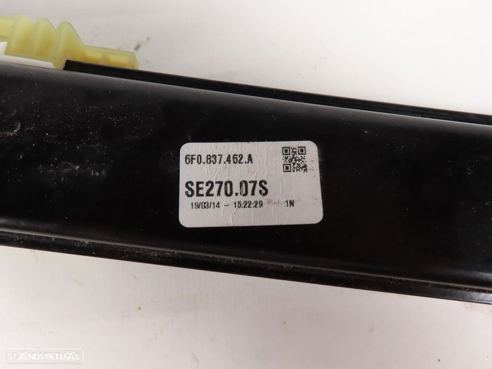 Elevador da Porta Sem Motor Direito/Frente Seminovo/ Original SEAT IBIZA V (KJ1)... - 3