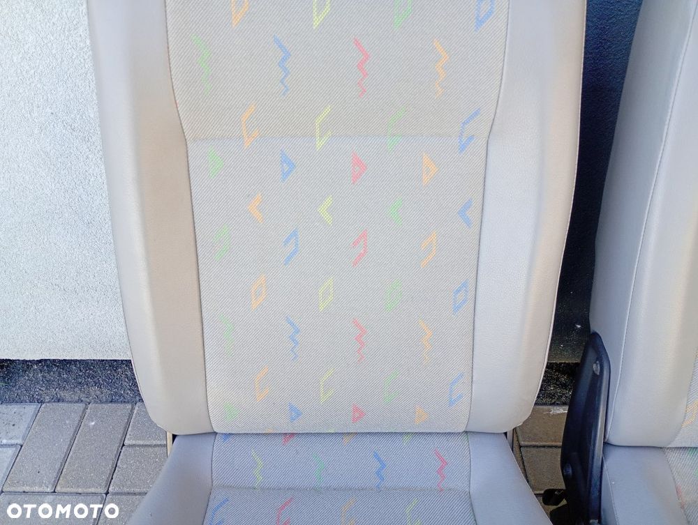 Kanapa Tył Siedzenie II Rząd Ławka Fotel Vw Transporter Caravelle T5 - 14