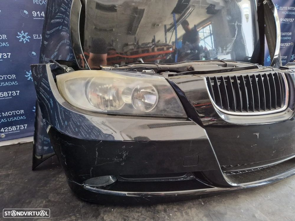 Frente completa usada BMW E90 E91 320D capot parachoques guardalamas oticas radiador 318d - 4