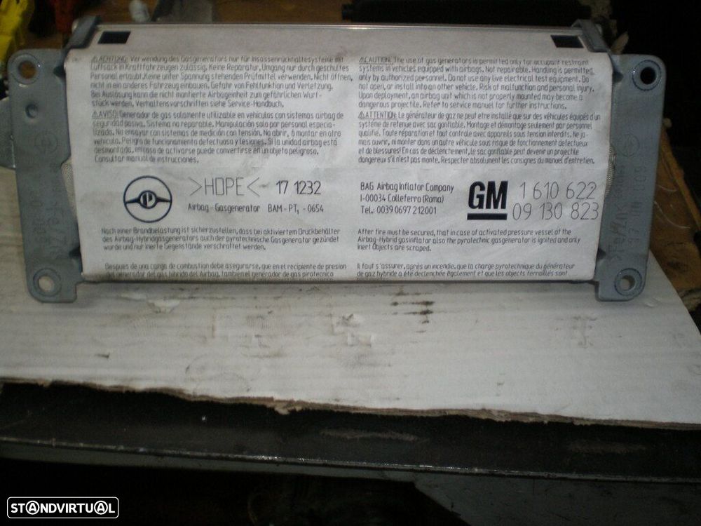 Airbag Passageiro 1610622 09130823 OPEL OMEGA - 2