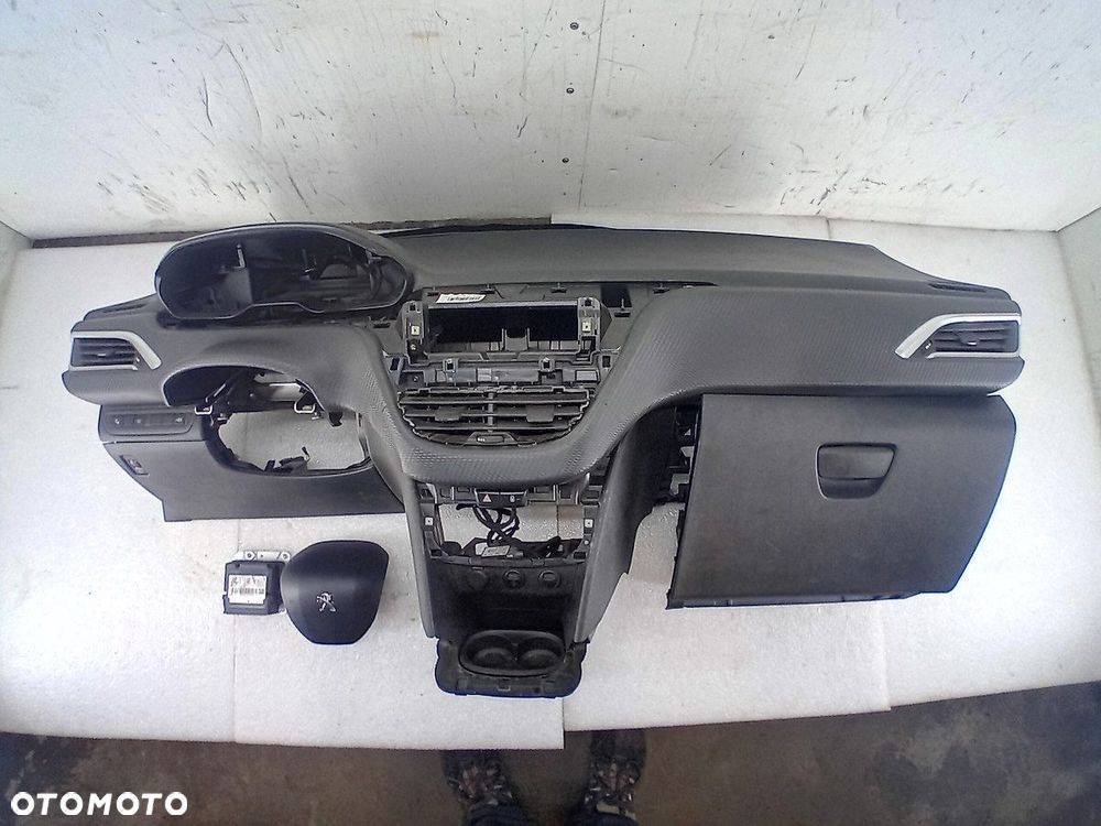 DESKA ROZDZIELCZA,KONSOLA ,PODUSZKI SENSOR PEUGEOT 2008 I 9807276980 - 1