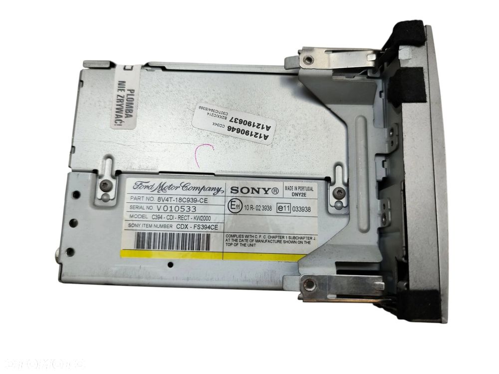 RADIO FORD KUGA MK1 (2008-2010) 2.0 TDCI 136KM 8V4T-18C939-CE - 5