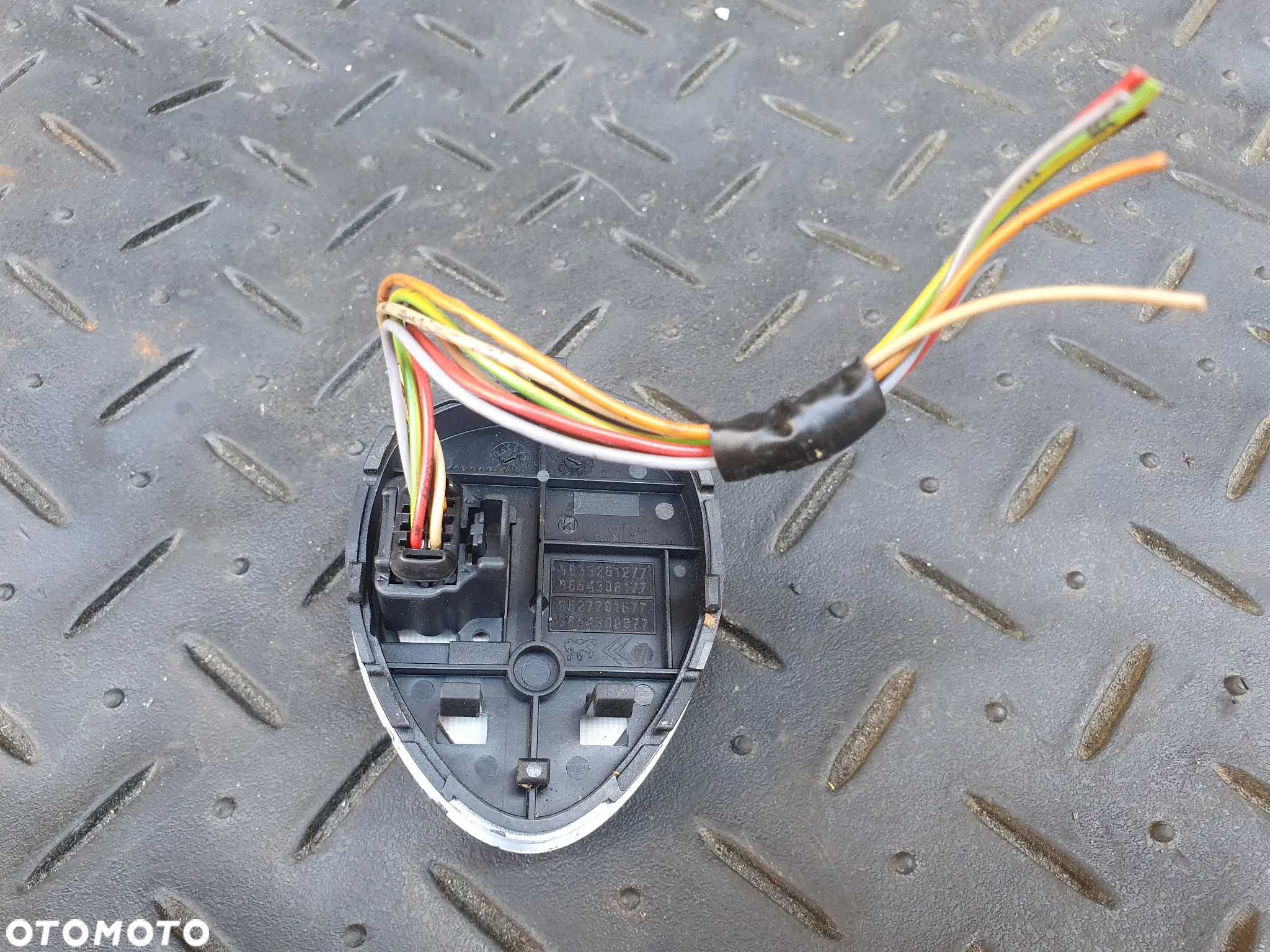 CITROEN C5 I LIFT  WŁĄCZNIK ZAWIESZENIA  + WTYCZKA INSTALACJA 9633261277 - 2