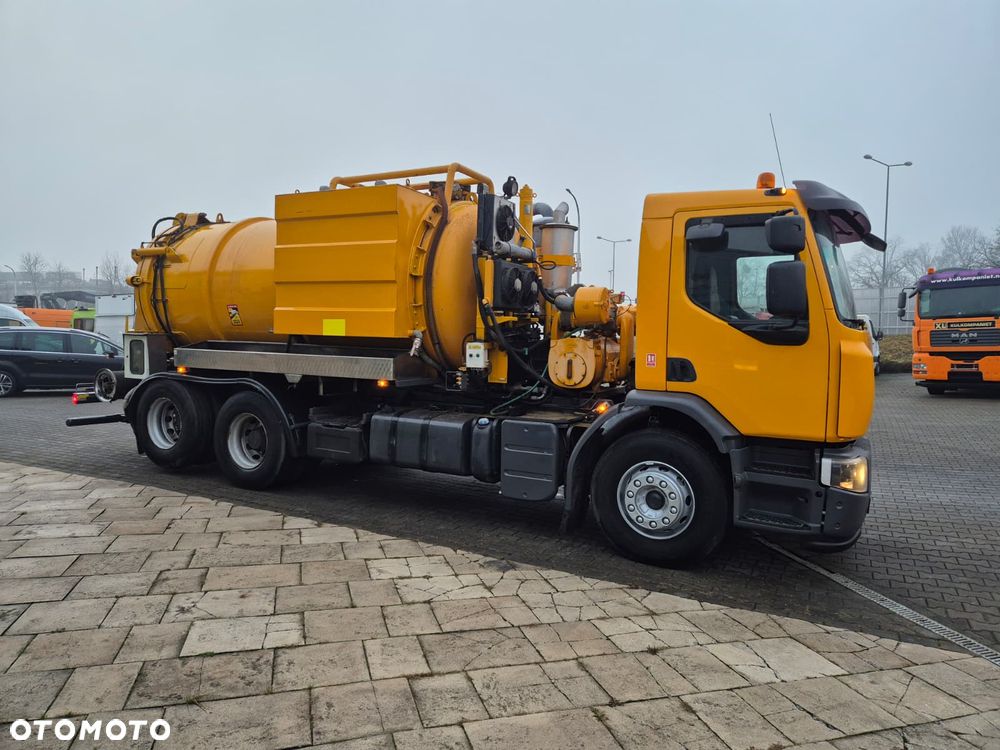 Renault PREMIUM DXI LANDER D 370 / WÓŻ ASENIZACYJNY / 12M3 / 3M3 WODA / WUKO / POMPY JUROP / JEDEN WŁAŚCICIEL / EURO 4 / SERWISOWANY / MOCNA POMPA / ADR - 8