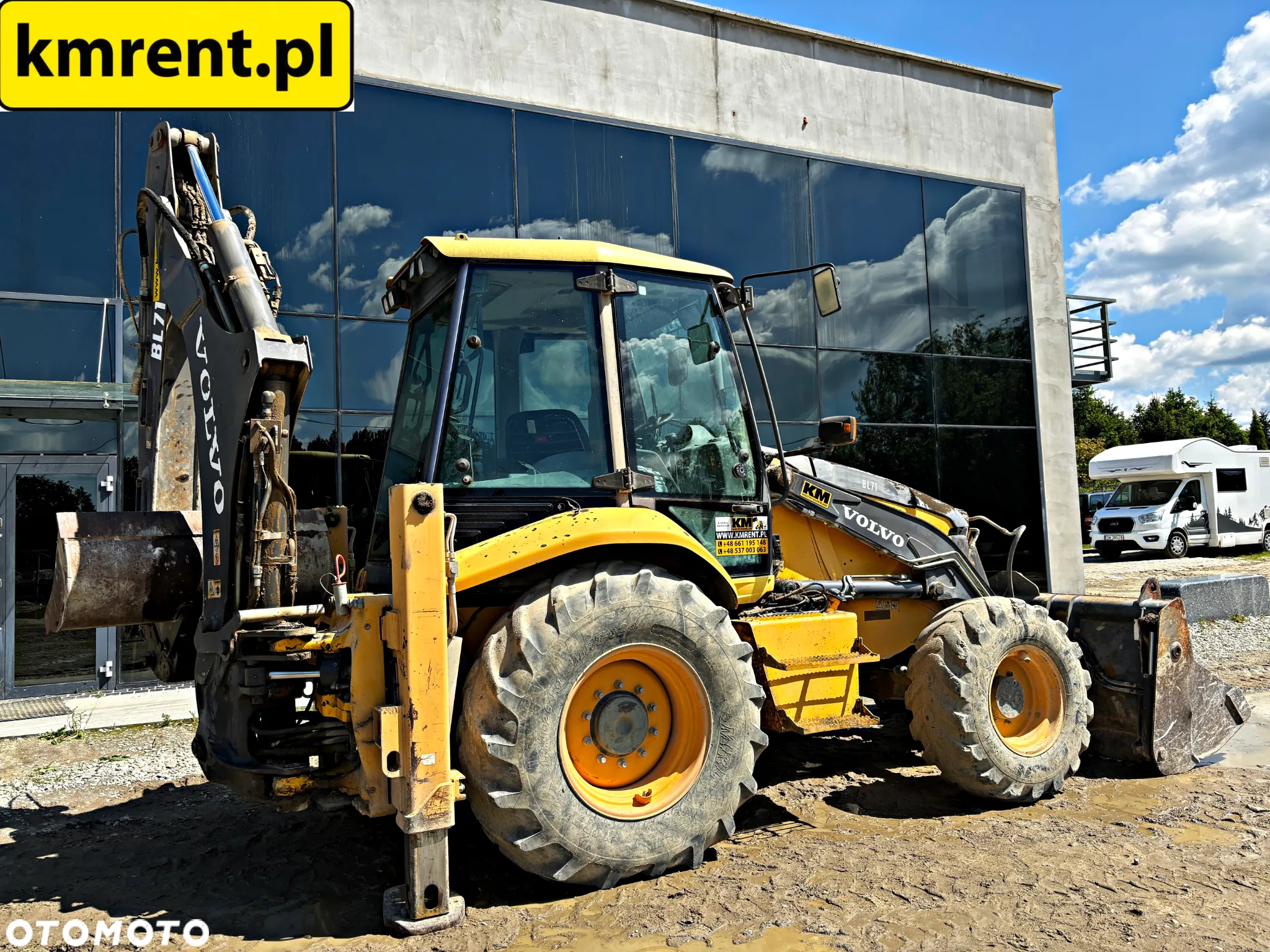 Volvo BL 71 KOPARKO-ŁADOWARKA 2008R. | JCB 3CX CAT 428 432 CASE 590 580 - 18