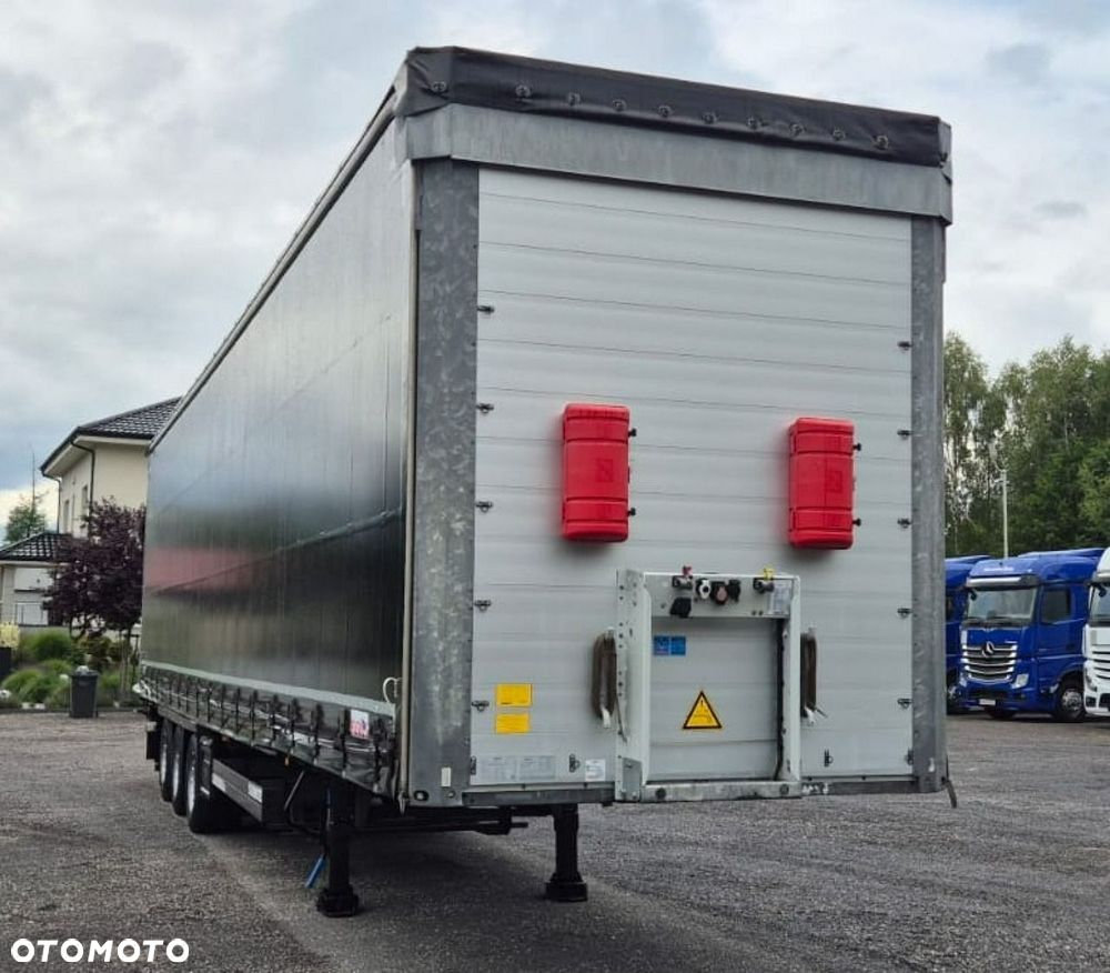 Schmitz Cargobull Mega Firana, Oś podnoszona - 4